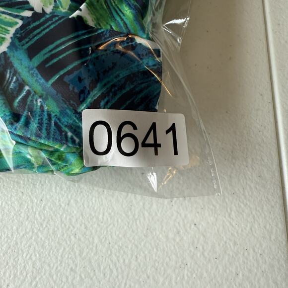 Chaps One Piece Swimsuit Women 22W Tropical Vacation Resort Island Coastal Beach - Picture 13 of 14